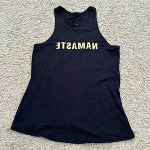 Lululemon all tied up tank - namaste